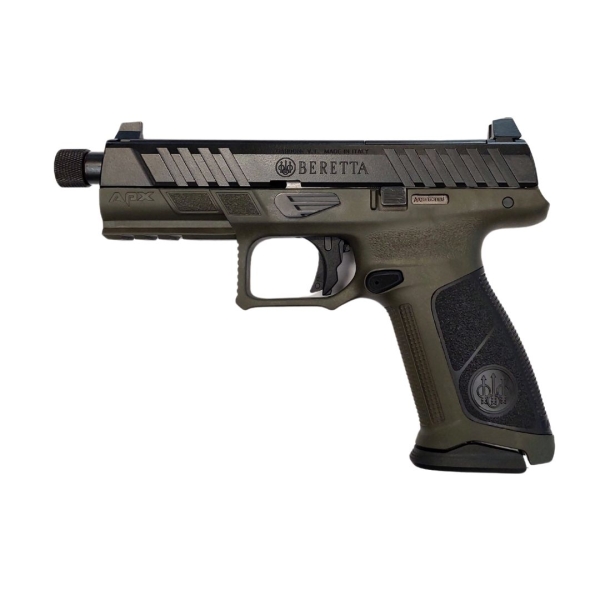 BERETTA APX A1 GREEN/BLACK MOS MT 9x19mm - Promocja